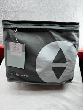 424850 Sleep Number Nwt - Lyocell Ultra Split Eastern King Sheet Set Soft Green
