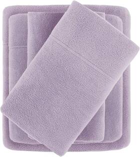 Shet20-794 Sleep Philosophy True North Micro Fleece Bed Sheet Set Warm Sheets With 14 Inch