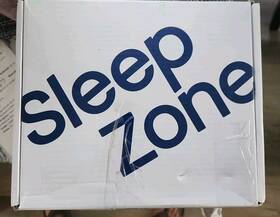 Sleep Zone 810029081528 Striped Cooling Queen Sheets Set 4 Piece Super Soft Fitted Flat Navy