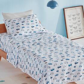 Sleep Zone 840199201747 Printed Twin Bed Sheets Set 3-piece - Super Soft And Cute Sheet With Flat S