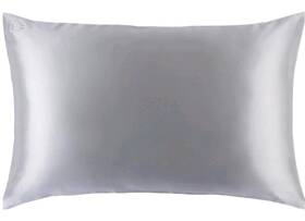 Slipsilk 853218006339 Slip The Original Queen 100% Pure Mulberry Silk Silver Pillowcases For Hair