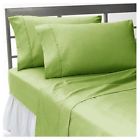Sm2018 Shailro Sheet Set Cotton Twin Size Deep Tc Sage Solid Sm2018 Shailro Sheet Set Cotton Twin Size Deep Tc Sage Solid