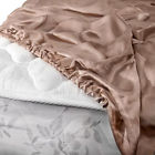 Bm12088 Soft Vio Sheet King Fitted Silk Size Aus Pebble 100 Mulberry Bm12088 Soft Vio Sheet King Fitted Silk Size Aus Pebble 100 Mulberry