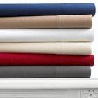 Solid Flannel Martha Stewart King Sheet Set Cream Beige V15 636193054218
