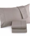 A517 Somerset Fine Linens Luxury Sateen Collection 900 Tc 6 Piece King Sheet Set Grey 842164064296
