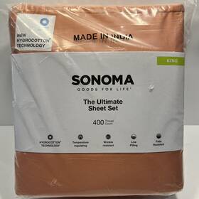 Sonoma 400502068858 4 Piece 400 Thread Hygrocotton Ultimate Sheet Set