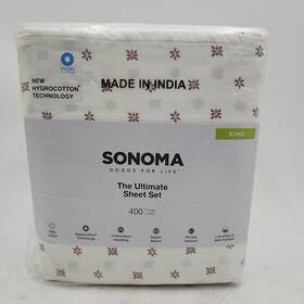 Sonoma 400747048271 Goods 400 Thread Count 4 Piece King Ultimate Sheet Set Mauve Ditsy Floral Sonoma 400747048271 Goods 400 Thread Count 4 Piece King Ultimate Sheet Set Mauve Ditsy Floral