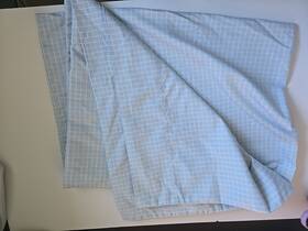 Sonoma 887909104547 Goods For Life Full 4 Piece Sheet Set Light Blue White Checkered