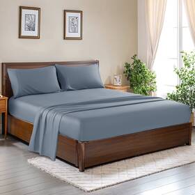 2sjt21qngy Sonoro Kate 100% Cotton Bed Sheets Set 1000 Thread Count 4 Piece Luxury Soft