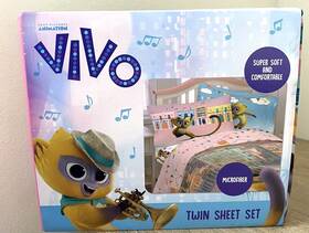 Sony 073558810223 Pictures Animation Vivo Twin Sheet Set Super Soft And Comfortable 3 Pc