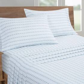 1909382 South Point 4-piece Printed Sheet Set 17 Inch Extra Deep Dorian Geo Twin Xl