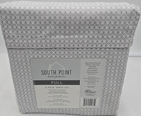 South Point 840125942614 Home Fashions Microfiber 6-piece Full Sheet Set Ernesto Tile