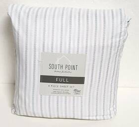 1019729 South Point Home Fashions Microfiber 4pc Sheet Set Juneau - Full