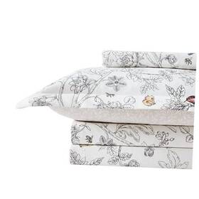 Southshore Fine Linens 840263877519 Oversized Floral California King/king Duvet King / Bayberry