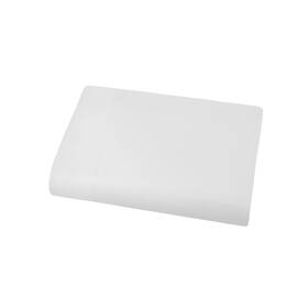 Southshore Fine Living Inc. 707568273883 White King Flat Sheet Only 132 Inch X 110 Oversized Top Sheets Hotel Co