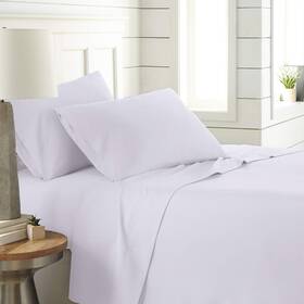 Southshore Fine Living Inc. 810009709169 Classic Soft And Comfortable 4-piece Sheet Set Full Bright White