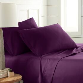 90-ss-prp-tw Southshore Fine Living Inc. 3-piece Fitted And Flat Sheet Set 14 Inch Deep Pocket 90-ss-prp-tw Southshore Fine Living Inc. 3-piece Fitted And Flat Sheet Set 14 Inch Deep Pocket