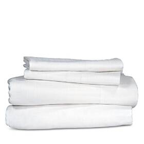 T8302 Sparrow & Wren 042075517458 And White Cotton Soft Sheet Pillowcases Set Size Twin