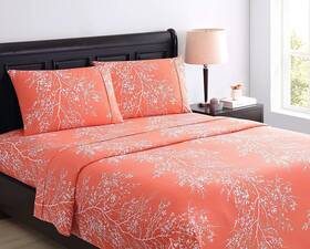 Spirit Linen Home 659066125310 Full Size Sheets Set - Pure Microfiber 4 Piece Polyester Bed Fitted S