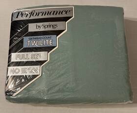 Springs 026598301237 New Vintage Performance By Twilite 4pcs Full Set No Iron Made In Usa
