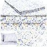 Ss-blf-fl Amazonbasics Microfiber Sheet Set Full Blue Floral 844178042833