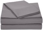 Ss-dgr-txl Amazonbasics Microfiber Sheet Set Twin Dark Grey Xl 841710108163