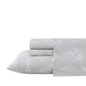 Stone Cottage 883893607682 King Sheets Cotton Percale Bedding Set Crisp And Cool Home Decor Foliage