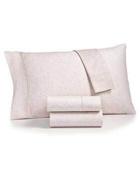 19645338 Sunham Bedding Bari 4-pc. Printed 350 Thread Count Cotton Blend Sheet Set King