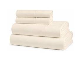 Superior 190052326194 1000-thread Count Egyptian Cotton Sheet Set Full White-ivory