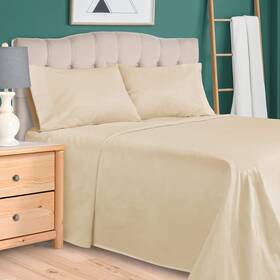 Bf300flsh Superior Combed Cotton 300 Thread Count 4-piece Bed Sheet Set Deep Pocket Full Ivory Bf300flsh Superior Combed Cotton 300 Thread Count 4-piece Bed Sheet Set Deep Pocket Full Ivory