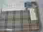 886087 Surrey Garden Ralph Lauren New Tattersal Plaid Twin Fitted Sheet Purple Tan Nip 051179