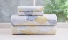 Sve-6055 Platinum Blue Vera Pieces Sheet Set Sizes Full Queen King