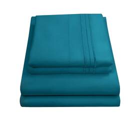 15tc-k-tl Sweet Home Collection King Size Sheets - Breathable Luxury Bed With Full Elastic And Secure Co