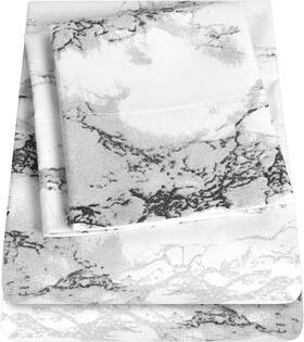 4pcmrbl-king Sweet Home Collection 1500 Supreme Extra Soft Marble Print 4-piece Sheet King 4pcmrbl-king Sweet Home Collection 1500 Supreme Extra Soft Marble Print 4-piece Sheet King