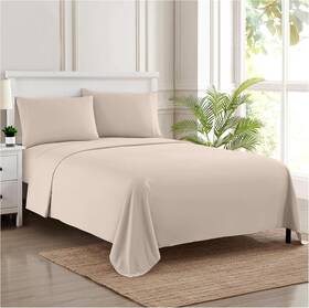 Sweet Home Collection 635409285194 Full Size Sheet Sets - Breathable Luxury Sheets With Elastic And Secure Corne Sweet Home Collection 635409285194 Full Size Sheet Sets - Breathable Luxury Sheets With Elastic And Secure Corne