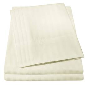 6pc-sht-calk-dbybge Sweet Home Collection Cal King Size Bed Sheets - 6 Piece 1500 Supreme Fine Brushed Micro