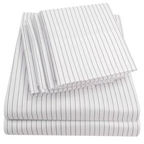 Sweet Home Collection 842491101572 King Size Bed Sheets - 6 Piece 1500 Supreme Fine Brushed Microfibe Sweet Home Collection 842491101572 King Size Bed Sheets - 6 Piece 1500 Supreme Fine Brushed Microfibe