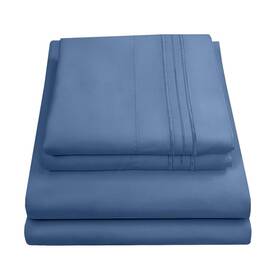 Sweet Home Collection 842491124823 Queen Size Bed Sheets - Breathable Luxury With Full Elastic And Secure C