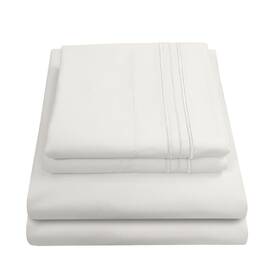 Sweet Home Collection 842491124830 Queen Size Bed Sheets - Breathable Luxury With Full Elastic And Secure C