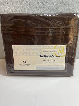 Sweet Home Collection 842491126278 1800 Thread Count 4pc Queen Set-deep Pocket Sheet Sweet Home Collection 842491126278 1800 Thread Count 4pc Queen Set-deep Pocket Sheet
