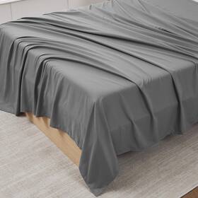 Sweet Home Collection 842491184803 Full Size Flat Sheet Only - Ultra Soft And Breathable Brushed Microfiber Top Sh