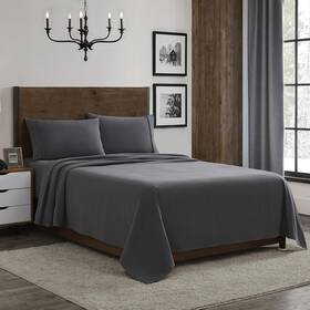 Sweet Home Collection 842491187385 100% Cotton Flannel Sheets Twin Size - Warm And Cozy Bed Set For
