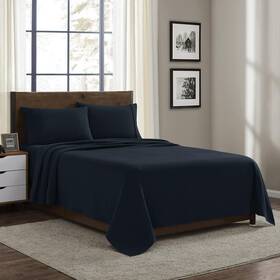 Sweet Home Collection 842491187545 100% Cotton Flannel Sheets Queen Size - Warm And Cozy Bed Set Fo