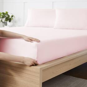 Sweet Home Collection 842491188122 Queen Fitted Sheet Only With Full Elastic And Built In Corner Straps To P