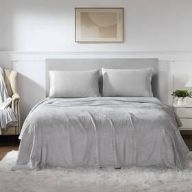 Sweet Home Collection 842491190675 Fleece Sheets Queen Size Deep Pocket Bedding Toasty Warm Microfleece Bed Sh Sweet Home Collection 842491190675 Fleece Sheets Queen Size Deep Pocket Bedding Toasty Warm Microfleece Bed Sh