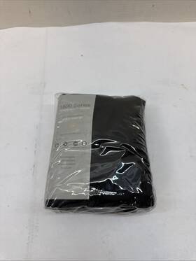 Swift Home 877512005744 Microfiber Sheet Set Solid Queen Size Black 4 Piece 1800 Series