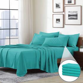 Hu-xi-30 Swift Home Twin Xl 4-piece Microfiber Sheet Sets Includes 1 Bonus Pillowcase
