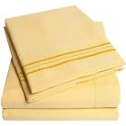 Synchkg068607 Supreme Collection Bed Sheets Set Premium Peach Skin 617353846621