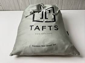 Tbb4-k-gn-pp Tafts 810122860259 Read Bamboo Sheet Set King Size 300 Thread Count Sage Green
