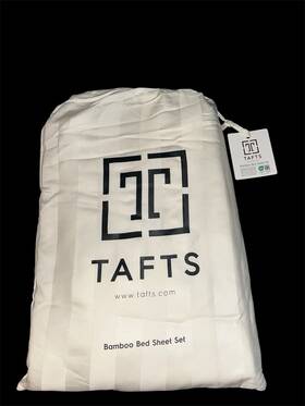 Tbb4-t-sb-pp Tafts Sl New 300 Tc 100% Bamboo Twin Xl Sheet Set - Soft Breathable Eco-friendly